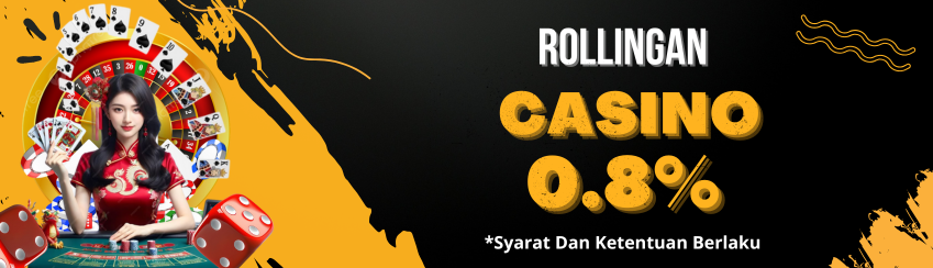 BONUS ROLLINGAN CASINO 0,8%